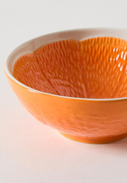 Excellent Houseware - Orange Citrus Bowl - 15cm