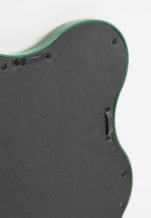 H&S - Wave Mirror - Green
