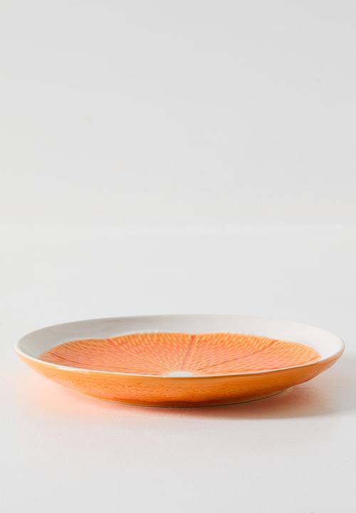 Excellent Houseware - Orange Citrus Plate - 18cm