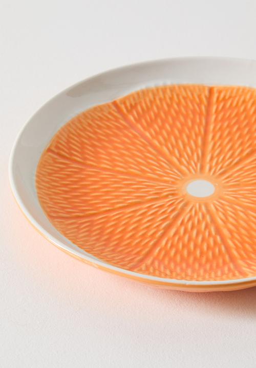 Excellent Houseware - Orange Citrus Plate - 18cm