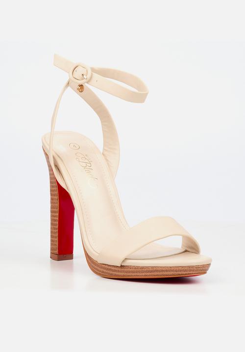 Miss Black - Mia 1 classic platform heel - neutral