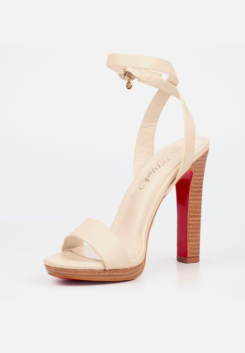 Miss Black - Mia 1 classic platform heel - neutral