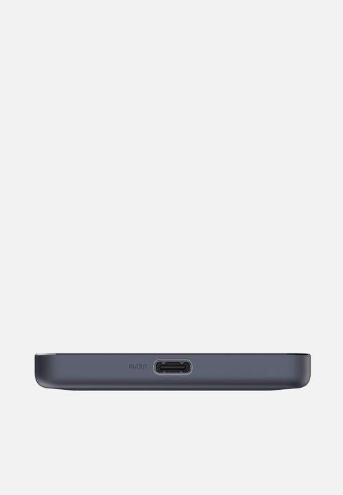 Xiaomi - Xiaomi Super Slim Magnetic Power Bank 5000 - Black