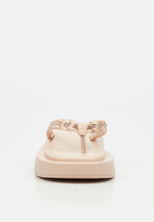 Viabeach - Coconut 11 braided thick sandal - neutral