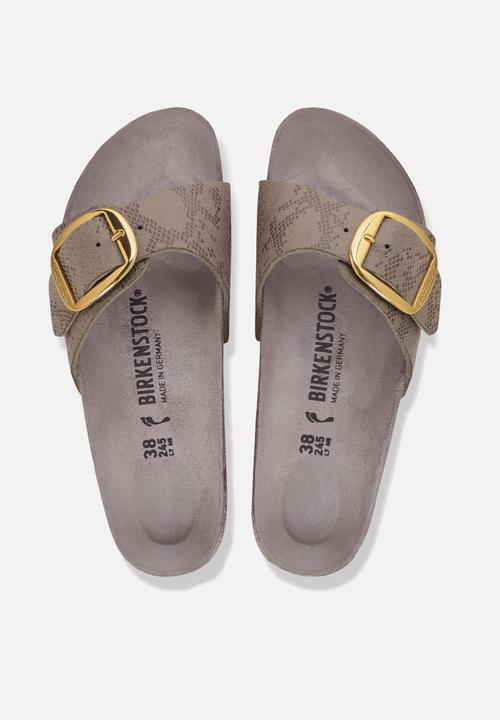 Birkenstock - Arizona BB SYN Python Gray Taupe