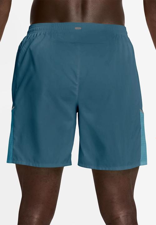 Nike -  Miler Dri-FIT 7Inch Unlined Running Shorts - Smokey Blue/Cerulean