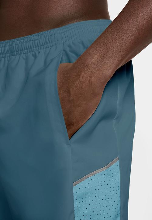 Nike -  Miler Dri-FIT 7Inch Unlined Running Shorts - Smokey Blue/Cerulean