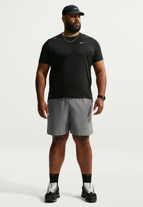 Nike - Miler Dri-FIT Brief-Lined 7" Running Shorts  - Smoke Grey