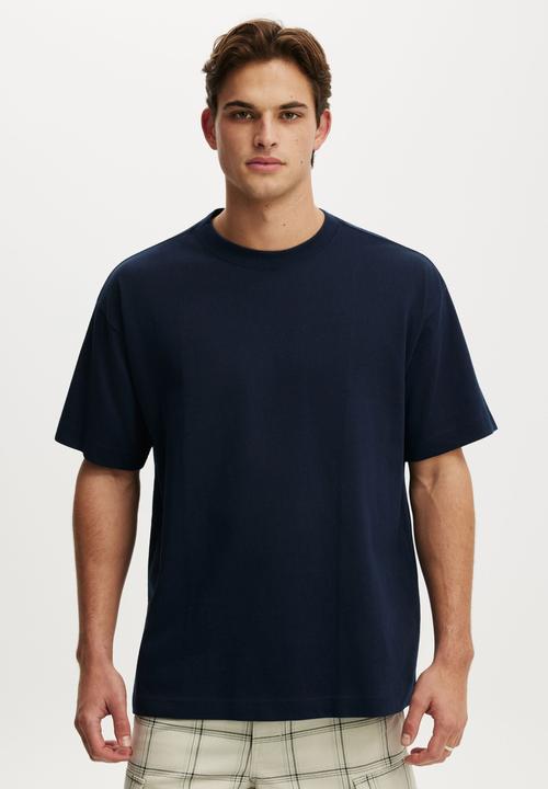 Cotton On - Box Fit T-Shirt - Vintage Navy