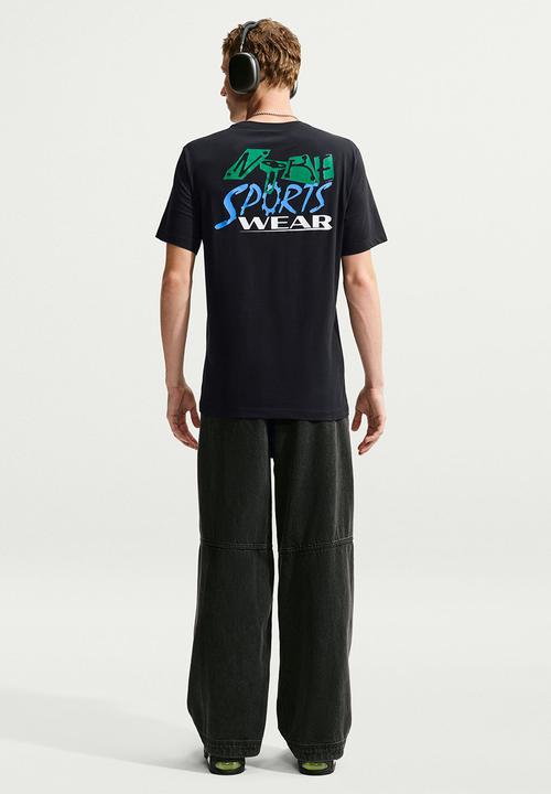 Nike - NSW Sports Wear back print Tee - Black