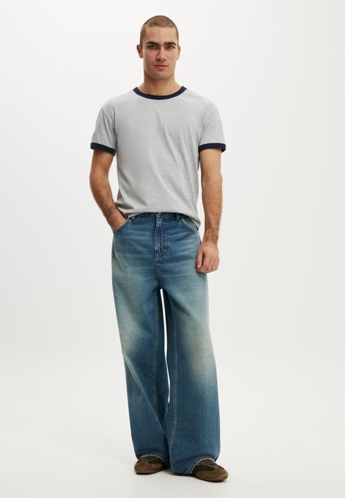 Cotton On - Super Baggy Jean - Intermission Blue