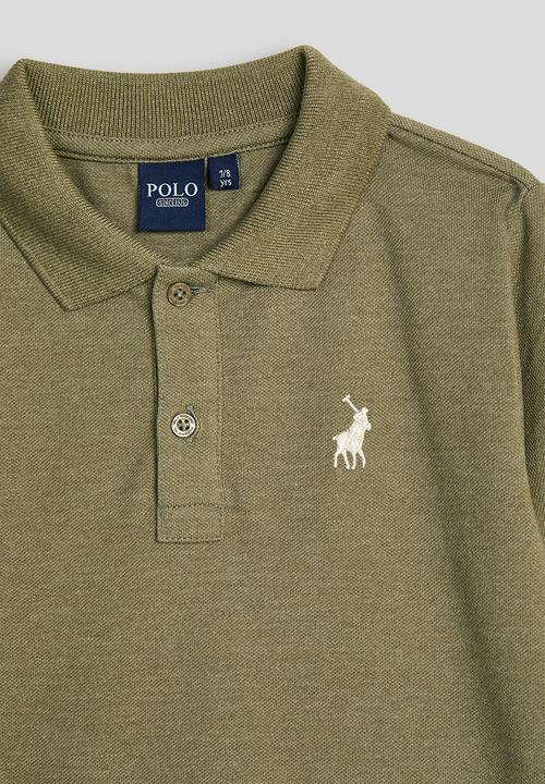 POLO - Boys Austin Short sleeve Golfer - Olive