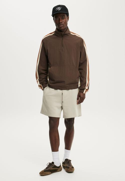 Cotton On - Everyday Fleece Short - Stone