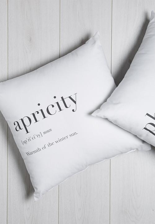 Sixth Floor - Apricity printed cushion