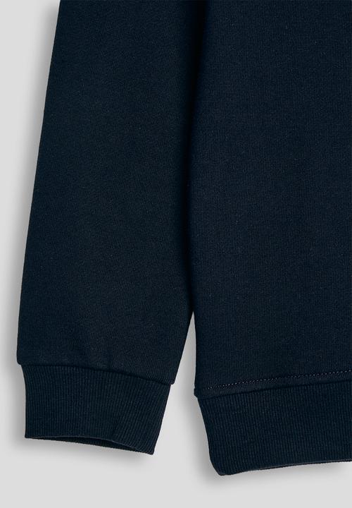 POLO - Boys ayden printed sweater - navy