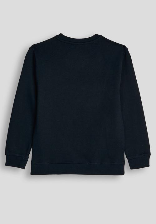 POLO - Boys ayden printed sweater - navy