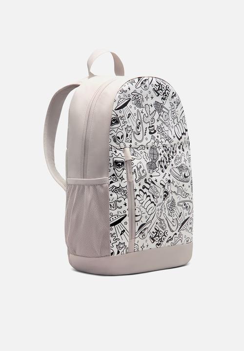 Nike - Nike elemental backpack (20L) - moon particle/moon particle/white