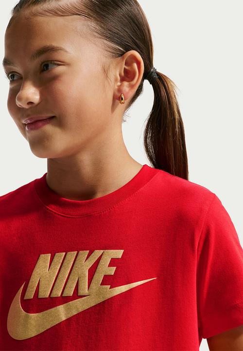 Nike - Kids Nike Sportswear Club Metallic Tee