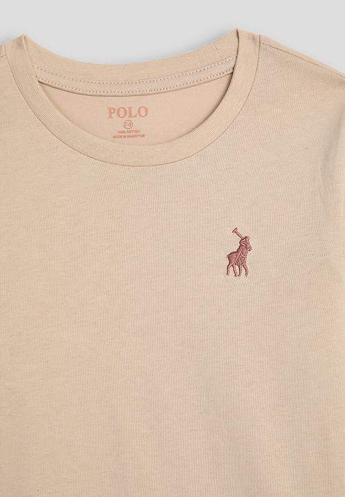 POLO - Boys Rick Short sleeve Tee - Mushroom