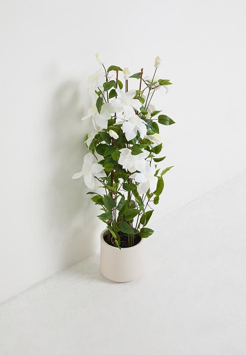 H&S - Artificial Floral Plant in Ceramic Pot