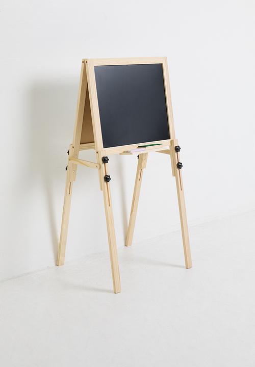 H&S - Double Side Blackboard - Natural