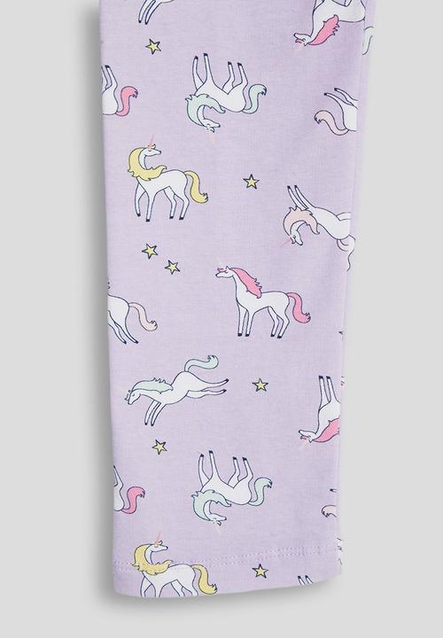Pop Candy - Unicorn aop leggings - light purple