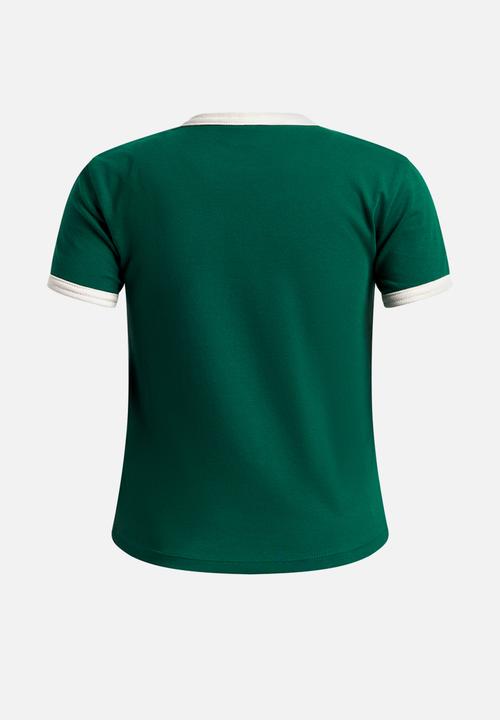 Under Armour - G ringer tee-campus ivy