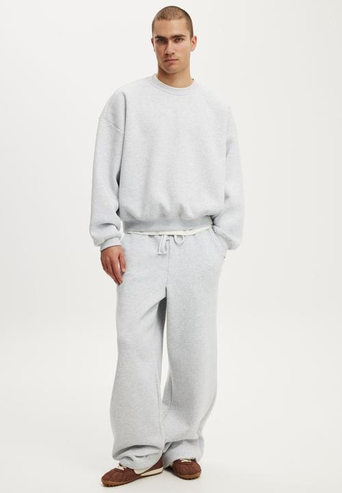 Cotton On - Relaxed Crew Sweater - Grey Marle