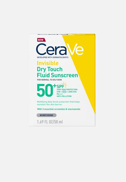 CeraVe® - Invisible Dry Touch Fluid Sunscreen SPF 50 - 50ml