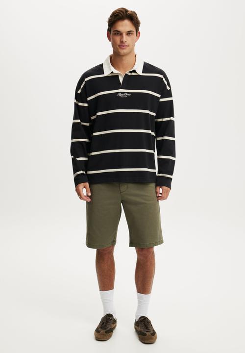 Cotton On - Baggy Chino Short - Military