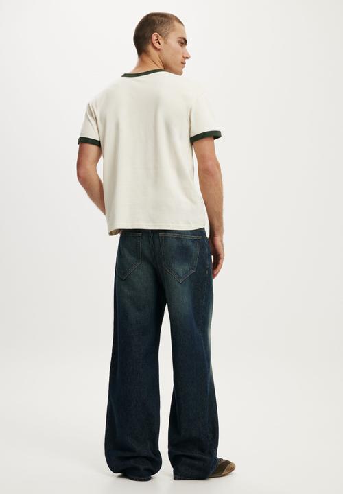 Cotton On - Relaxed Baggy Jean - Worn Blue