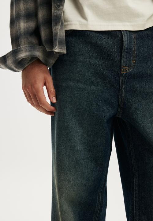 Cotton On - Relaxed Baggy Jean - Worn Blue