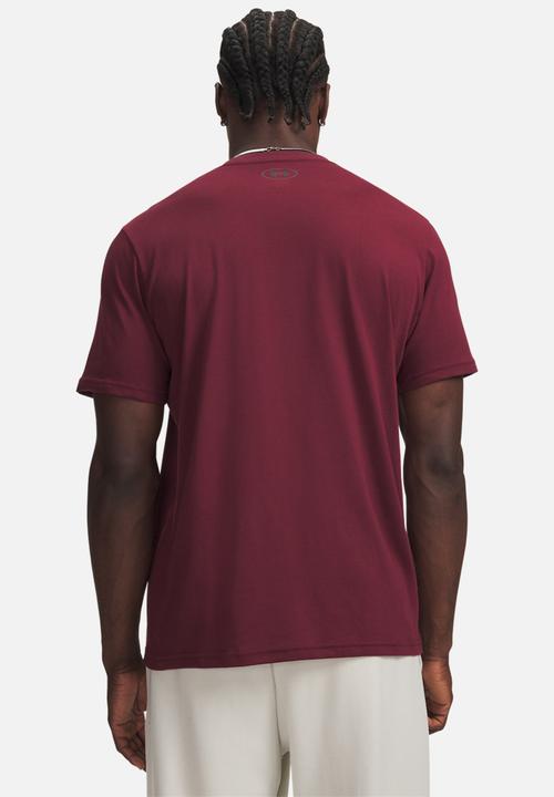 Under Armour -  UA Sportstyle Left Chest Short Sleeve T-Shirt -Ox Red