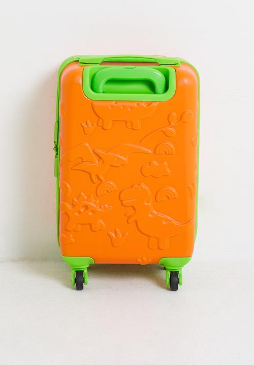 H&S - Dino kids suitcase - Orange