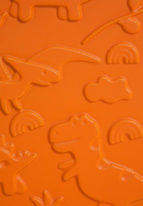 H&S - Dino kids suitcase - Orange