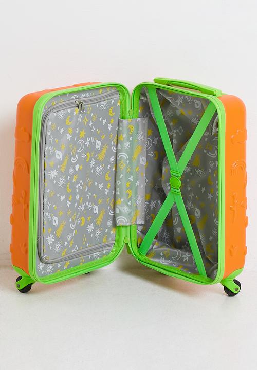 H&S - Dino kids suitcase - Orange