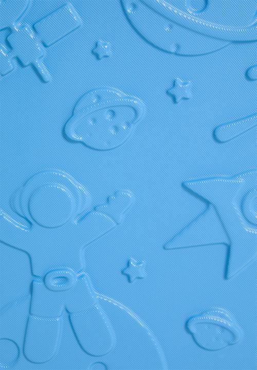 H&S - Space kids suitcase - Blue