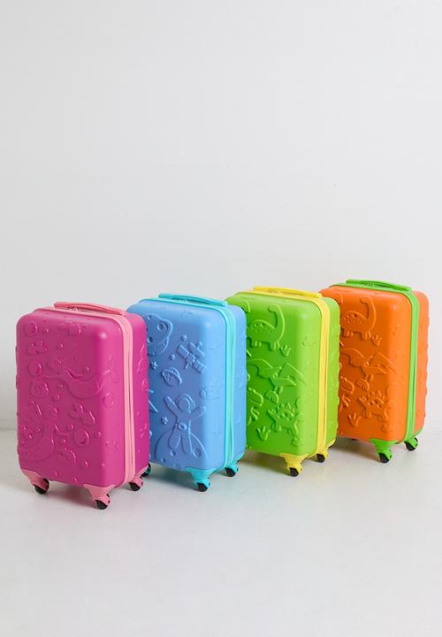 H&S - Space kids suitcase - Blue