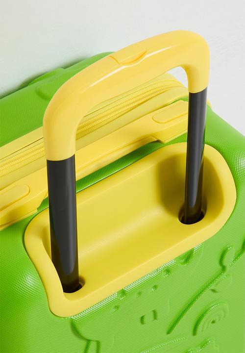 H&S - Dino kids suitcase - Green