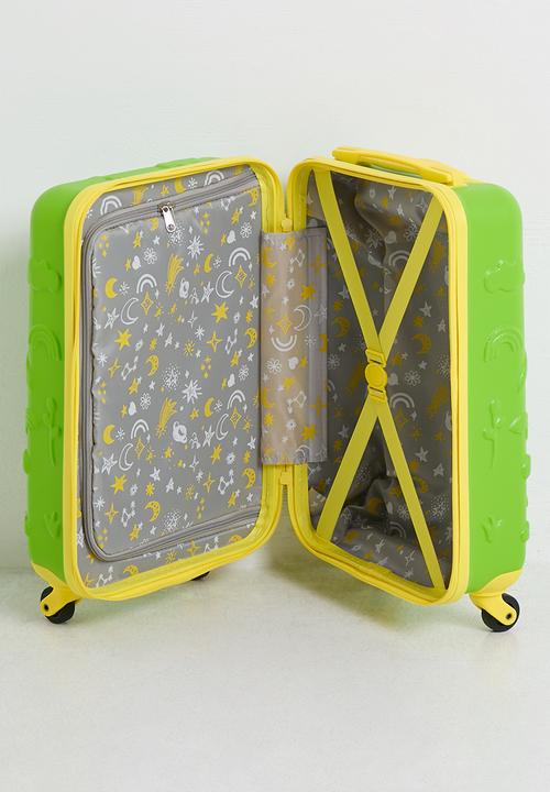 H&S - Dino kids suitcase - Green