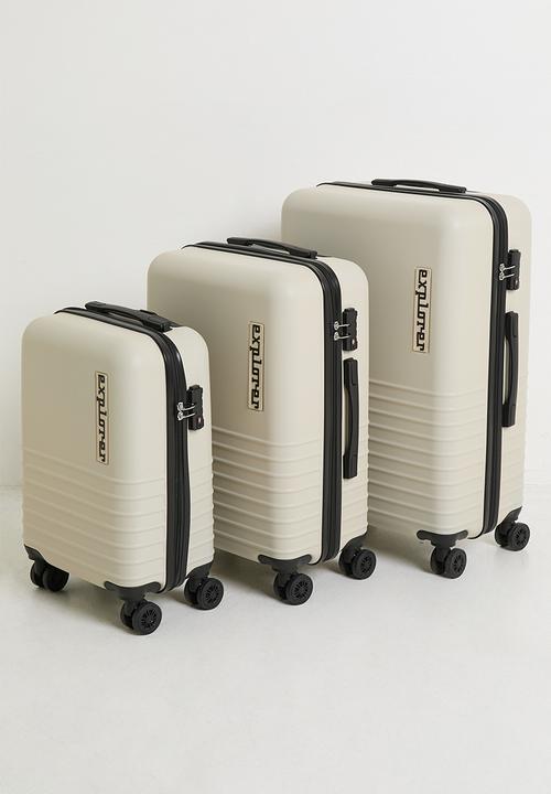H&S - Zeno Wheel Travel Set of 3 - Beige