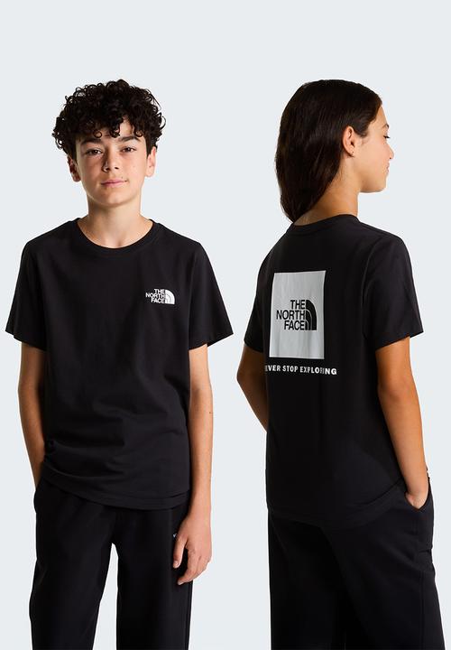 The North Face - Teen evolution box nse ss tee - tnf black (jk3)