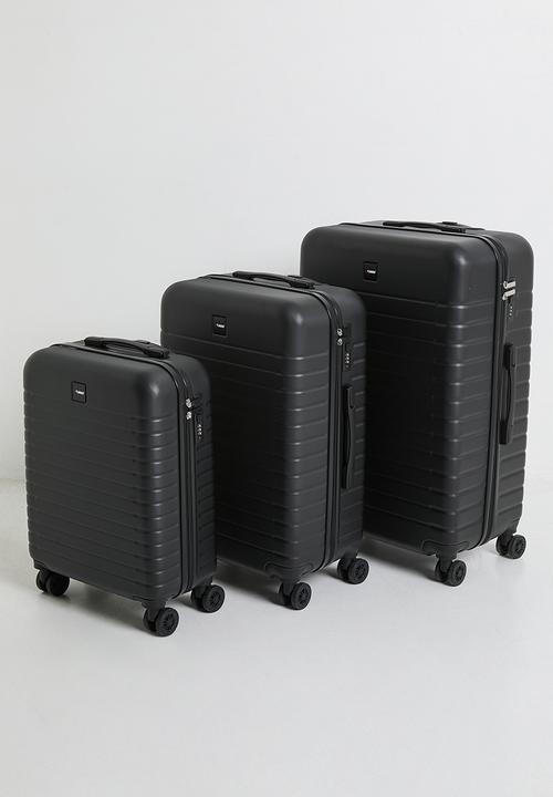 H&S - Drift Wheel Travel Set of 3 - Black