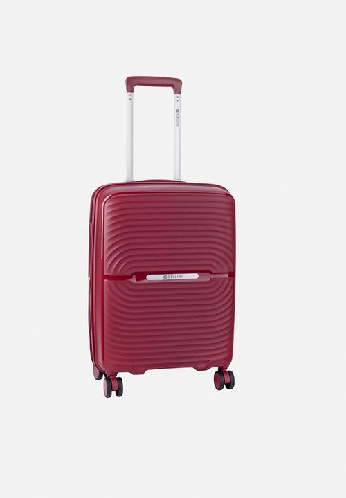 Cellini - Carry On Trolley Case - Burgundy