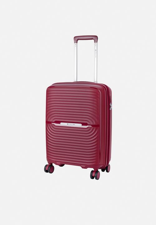 Cellini - Carry On Trolley Case - Burgundy