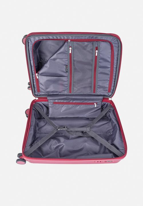 Cellini - Carry On Trolley Case - Burgundy