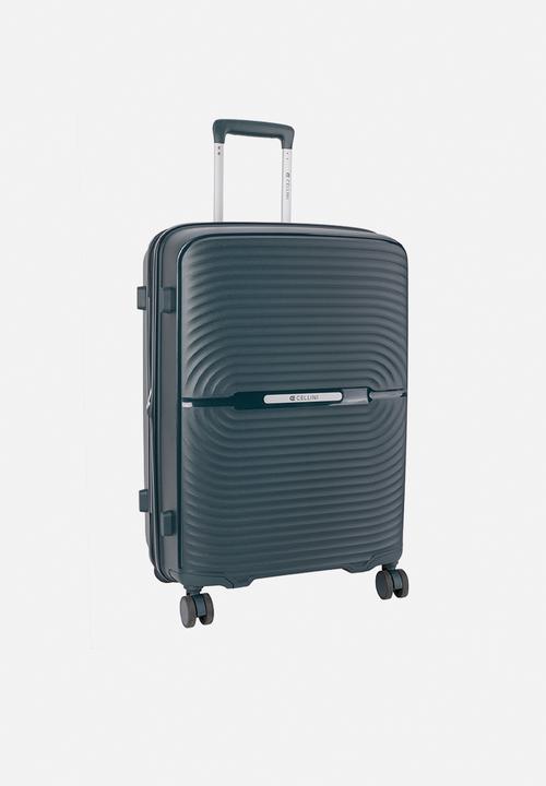 Cellini - Medium Trolley Case - Dark Green