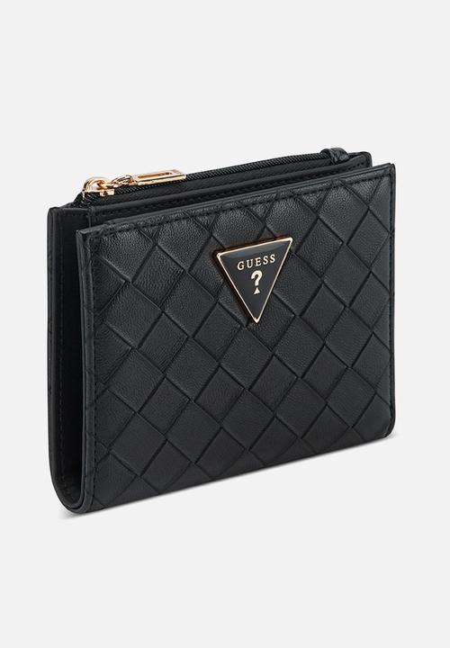 GUESS - Wells Slg Snap Id Wallet - Black
