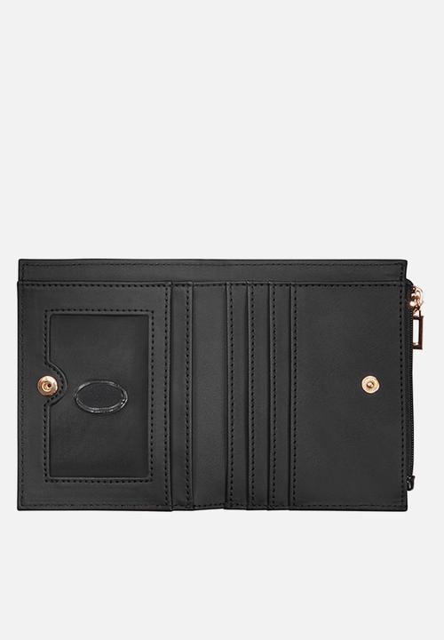GUESS - Wells Slg Snap Id Wallet - Black