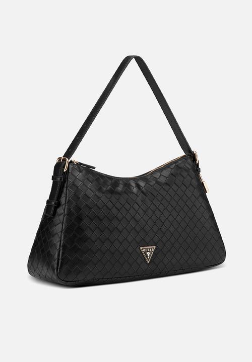 GUESS - Mindy Shoulder Satchel - Black